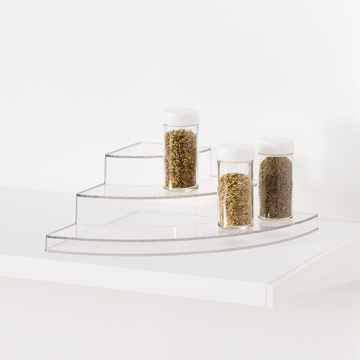 Expandable Countertop Storage Rack, 2-Tier Kitchen Countertop Organizer