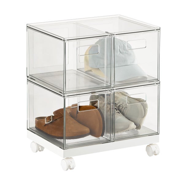 Everything Organizer Double Drawers with Wheels
