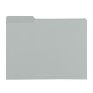Light Blue Letter-Size Interior File Folders