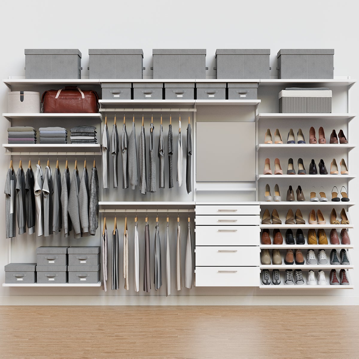 Decor Plus by Elfa 11' Closet