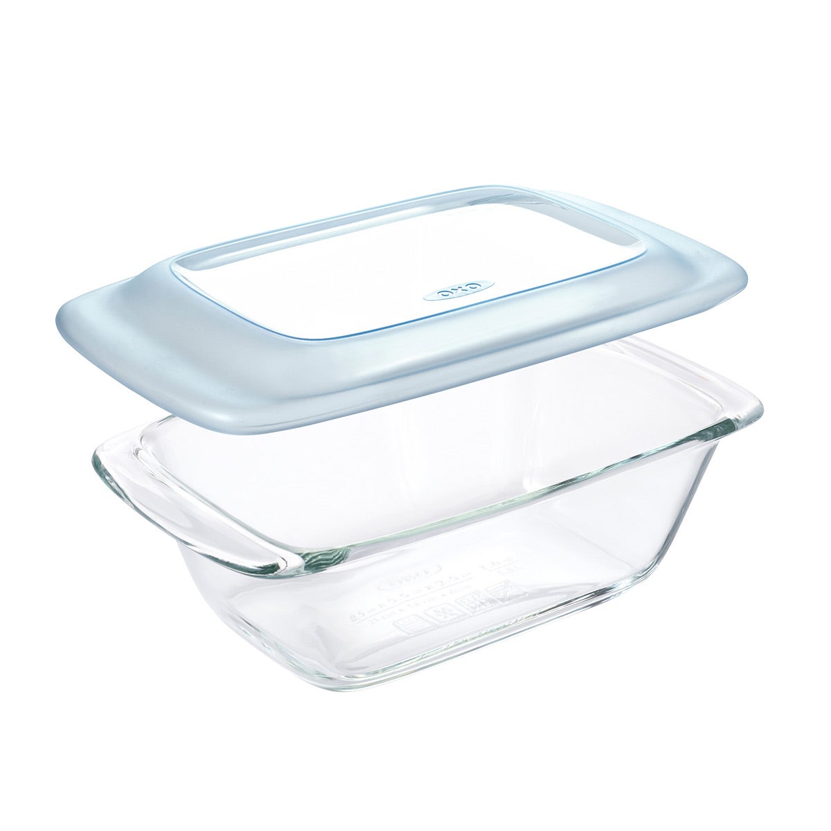 OXO Good Grips 1.6 Qt Glass Loaf Pan w/ Lid