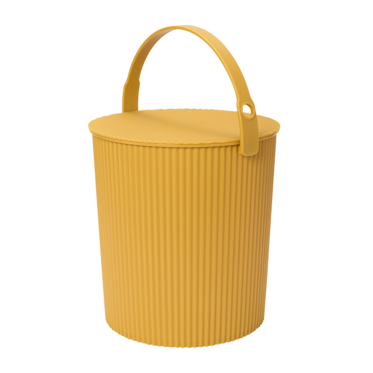 Hachiman 5.3 gallons Bucket - Extra Large Mustard