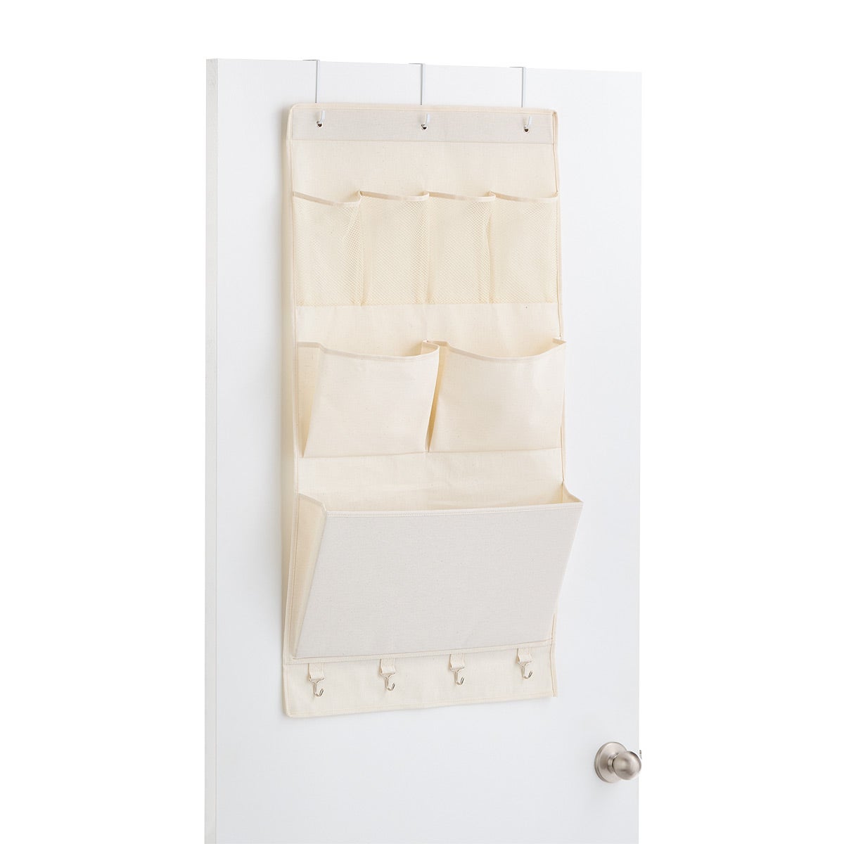 The Container Store Overdoor Accessory Storage Natural