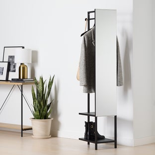 The Container Store Mirrored Valet Stand