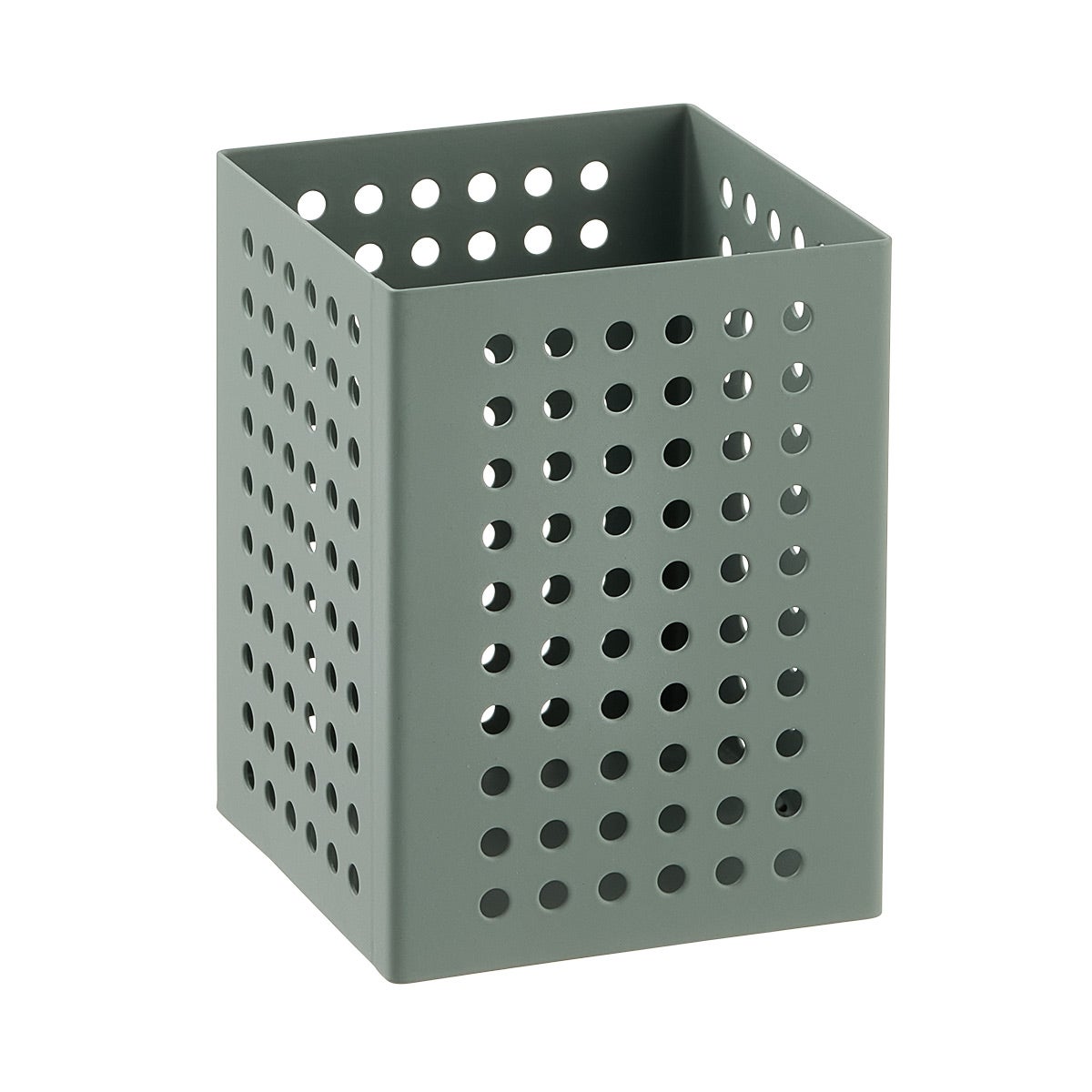 The Container Store Perforated Dot Pencil Cup Green