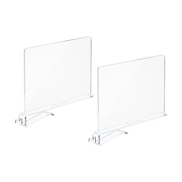 Luxe Acrylic Shelf Divider