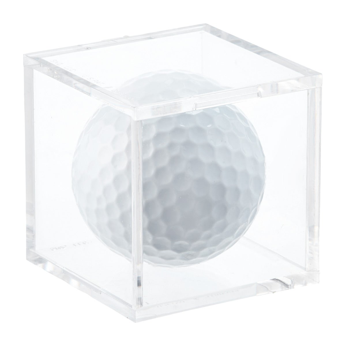 Ballqube Golf Ball Display Cube