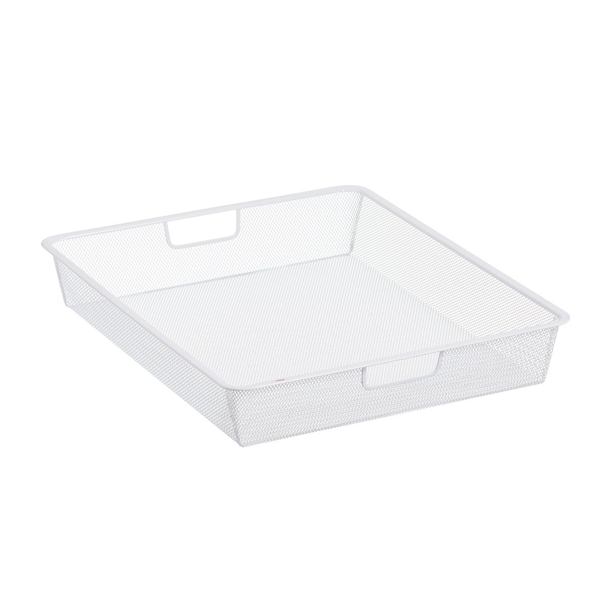 Elfa 18" Medium Mesh 1-Runner Drawer White