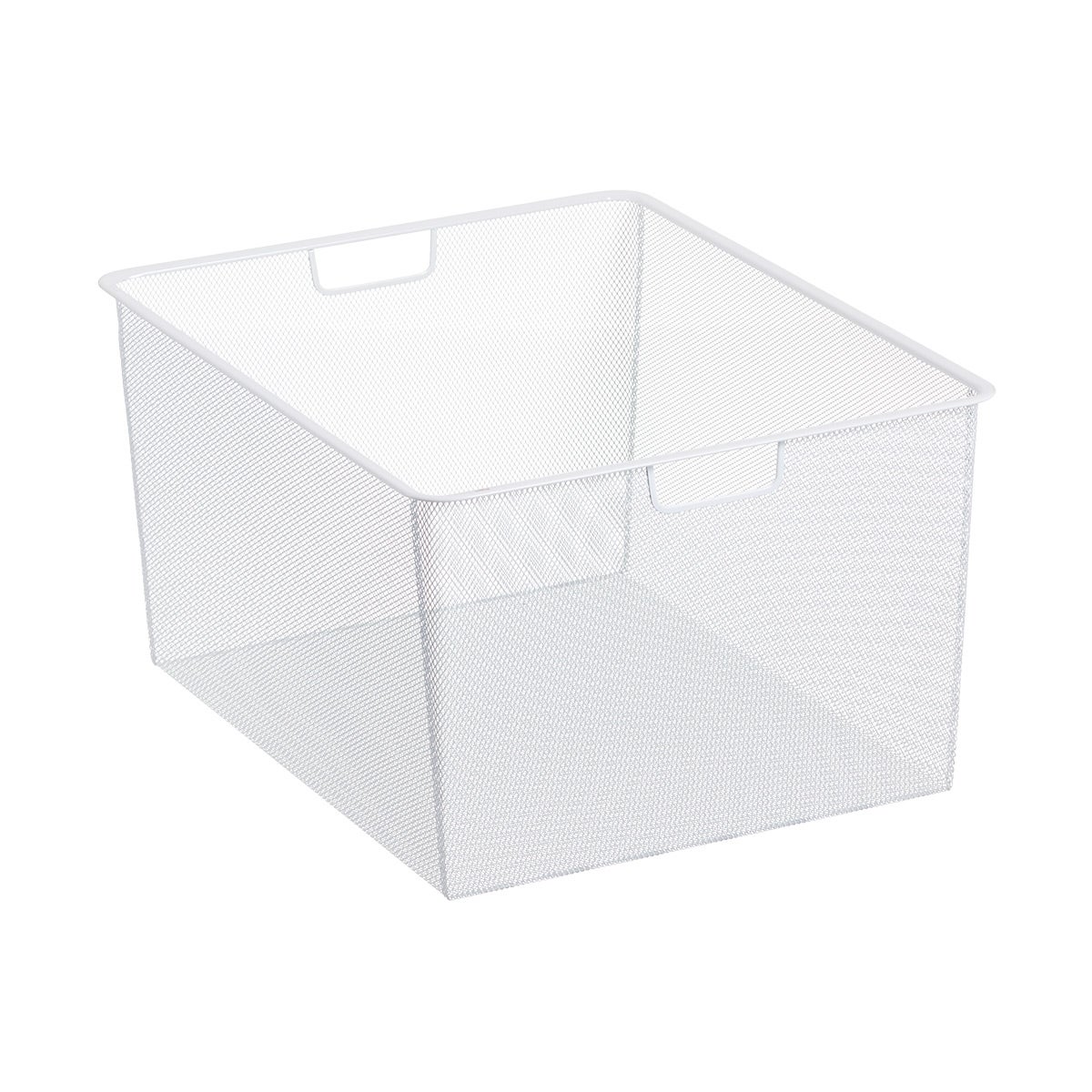 Elfa 18" Medium Mesh 3-Runner Drawer White