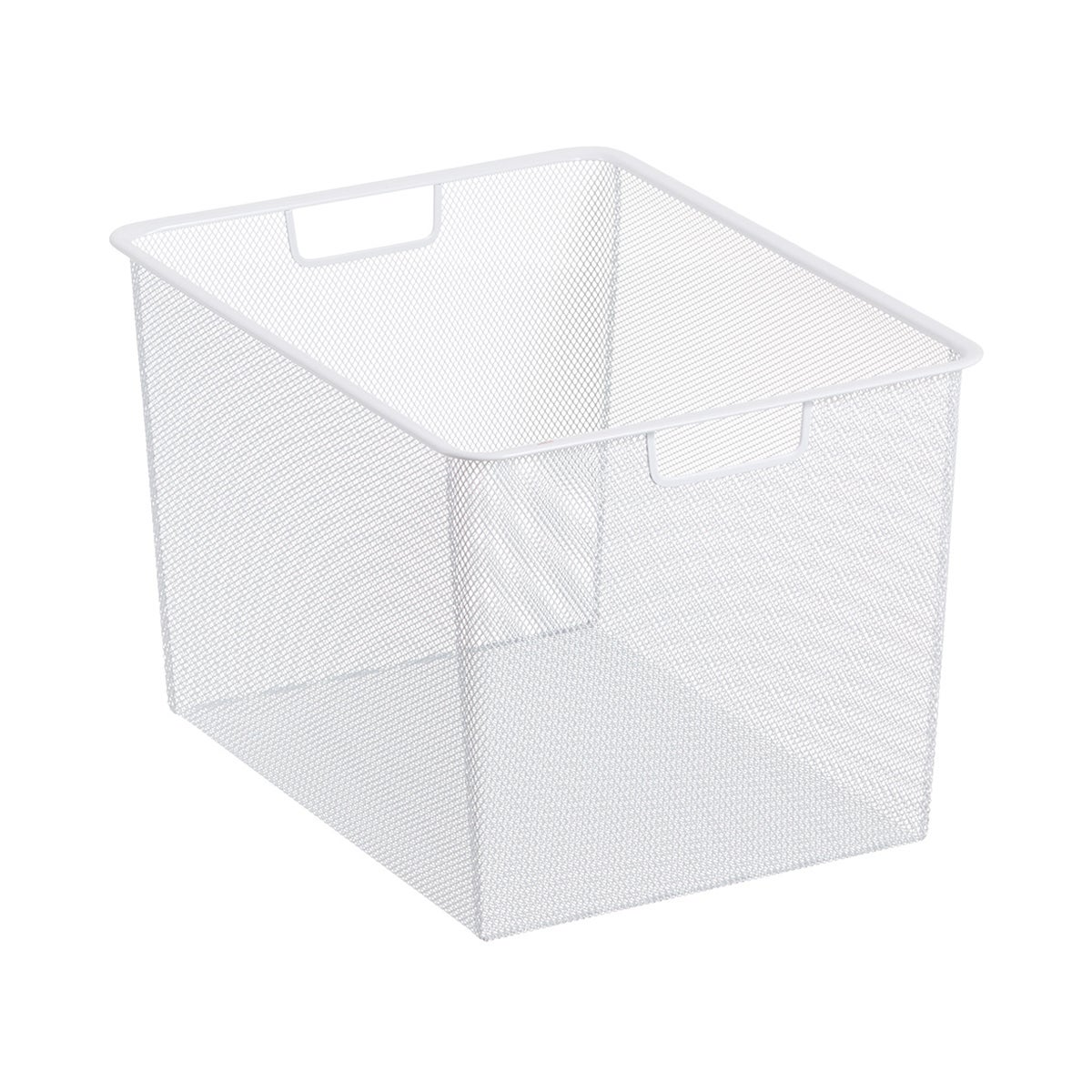 Elfa 14" Narrow Cabinet-Depth 3-Runner White
