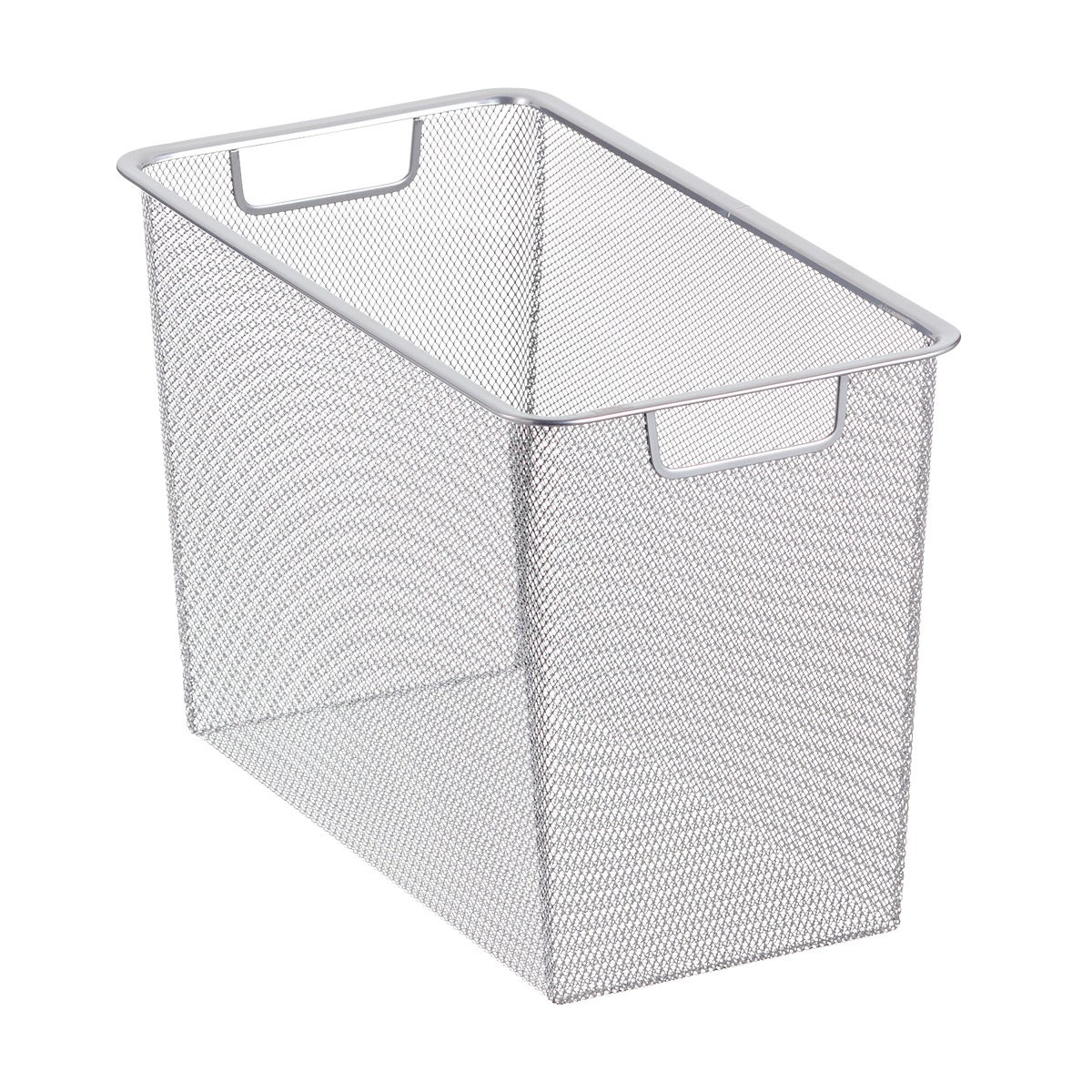 Elfa 10" X-Narrow Cabinet-Depth 3-Runner Platinum