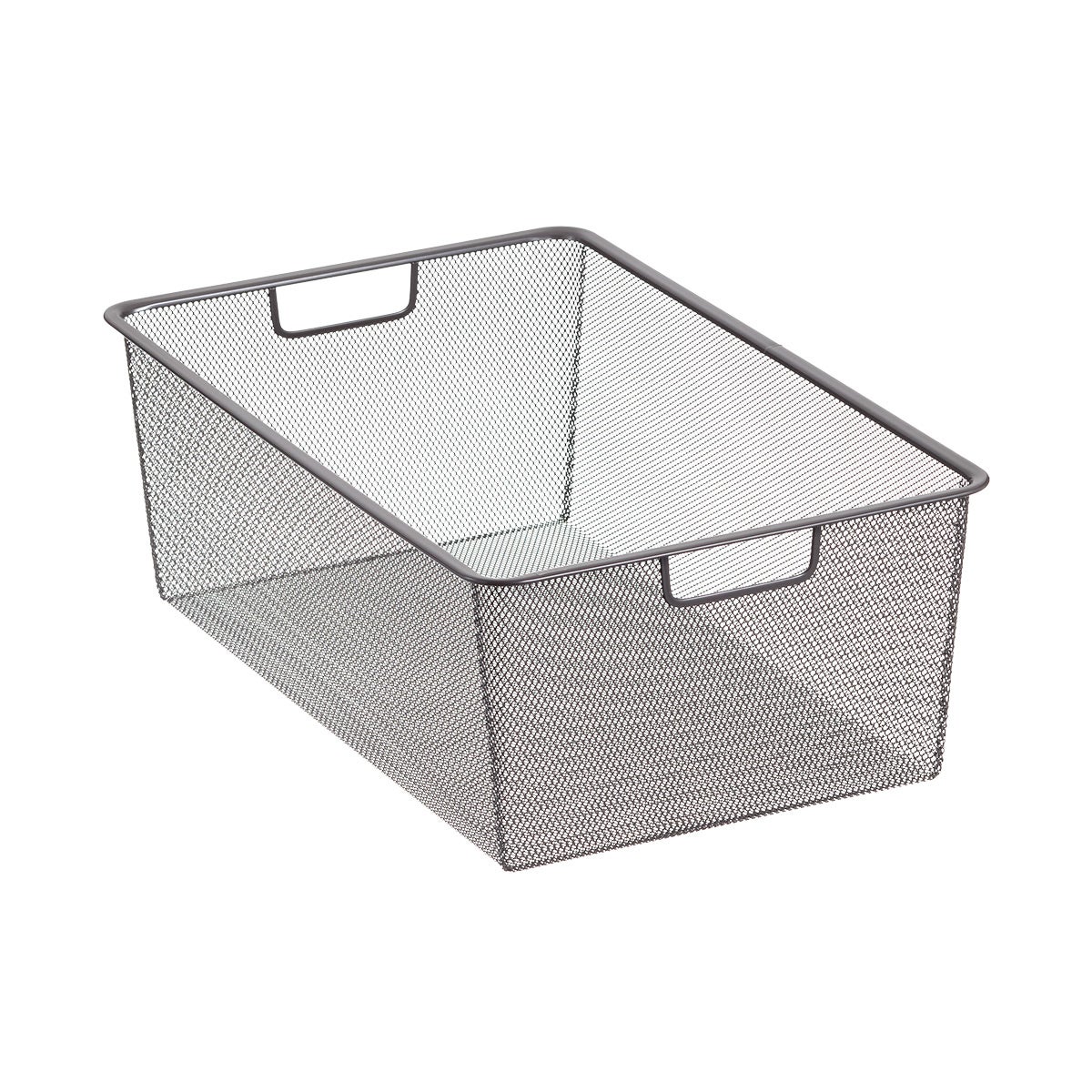 Elfa Classic 14" Narrow Mesh 2-Runner Drawer Graphite