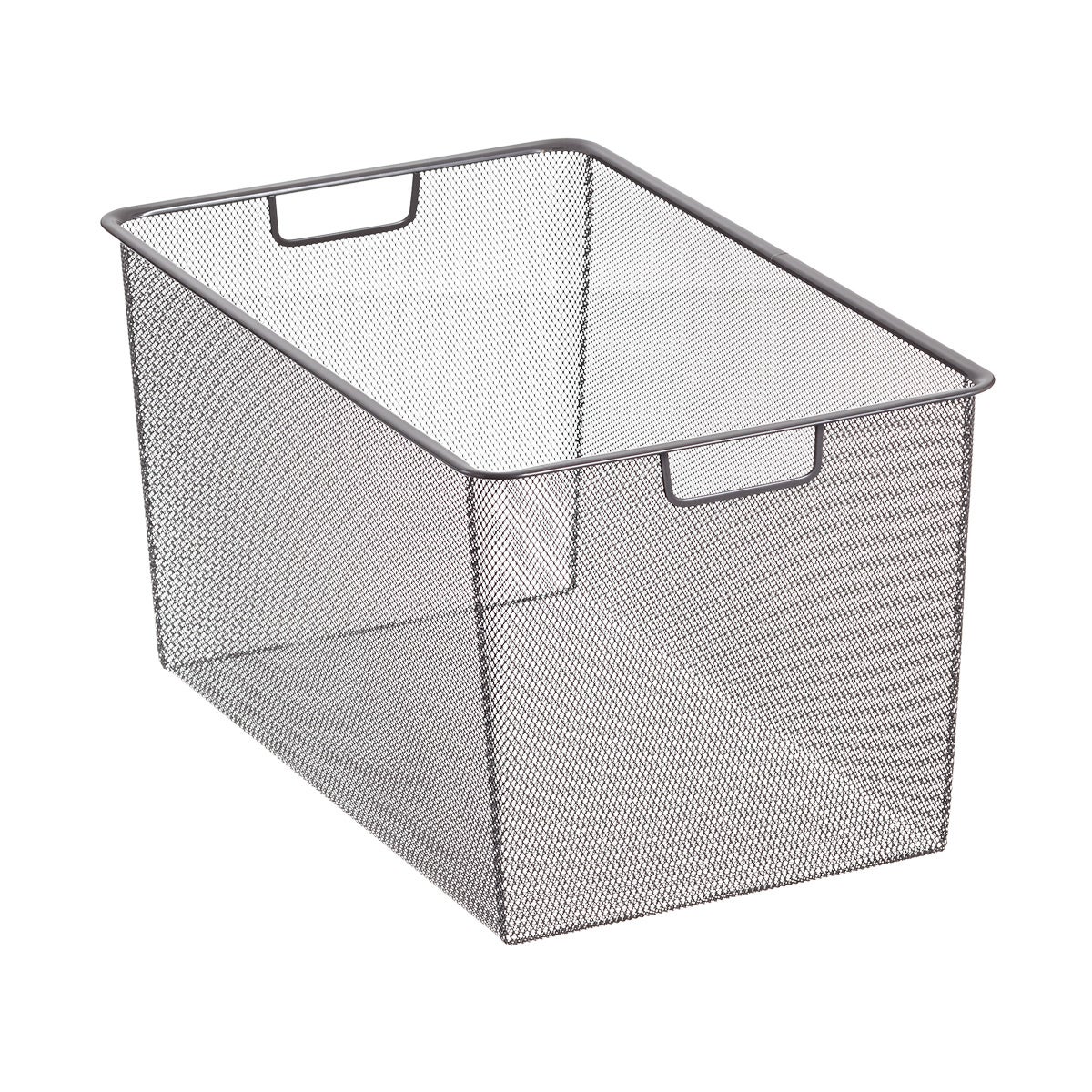 Elfa Classic 14" Narrow Mesh 3-Runner Drawer Graphite