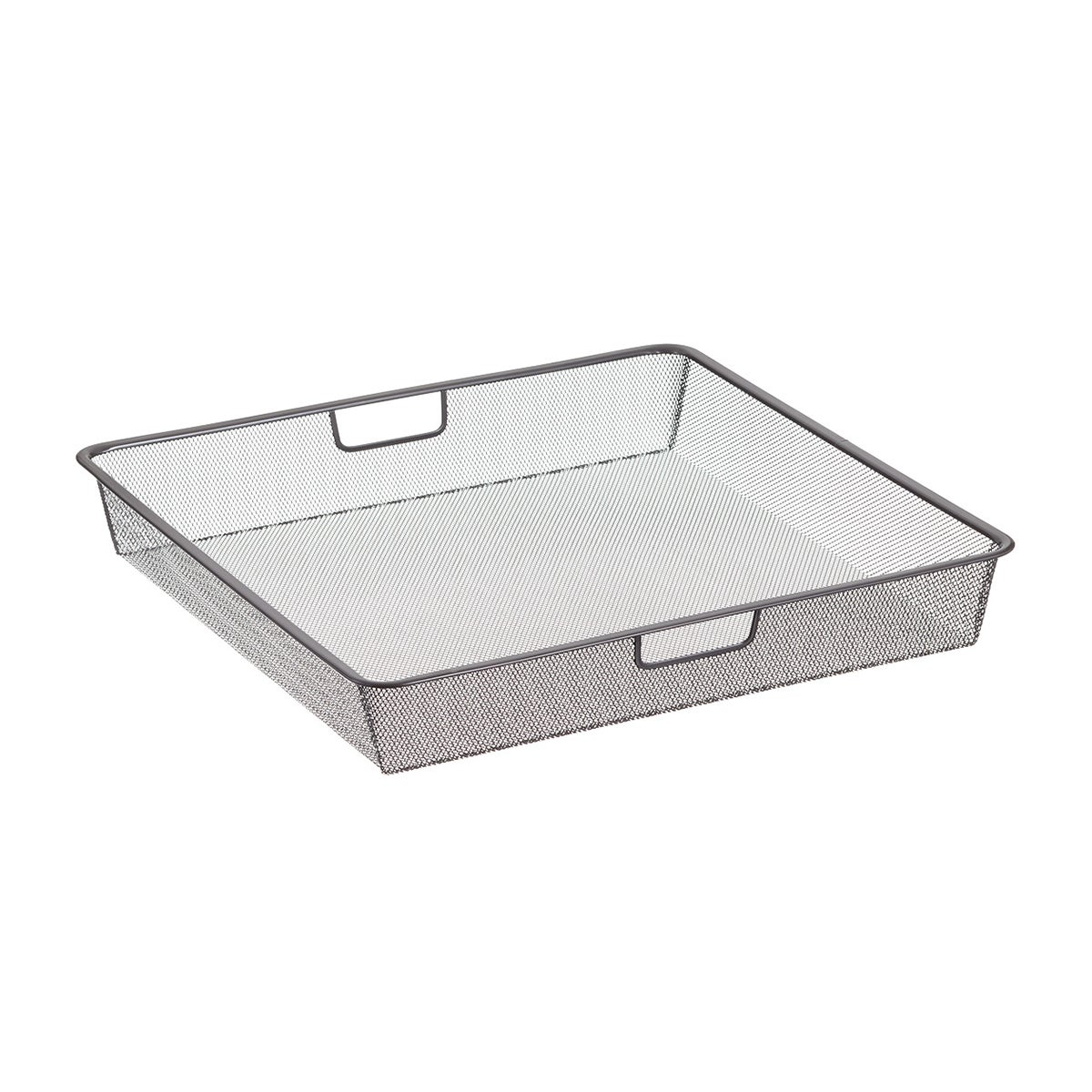 Elfa Classic 22" Wide Mesh 1-Runner Drawer Graphite
