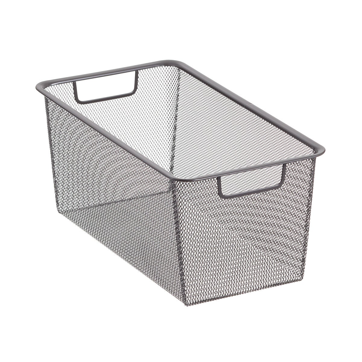 Elfa 10" X-Narrow Cabinet-Dept 2-Runner Drawer Graphite