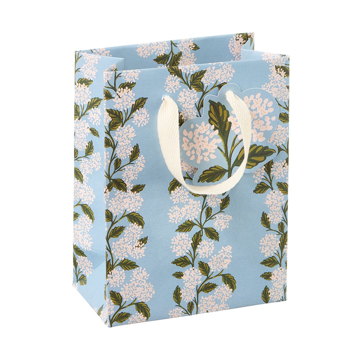 Rifle Paper Co. Small Hydrangea Tote Blue