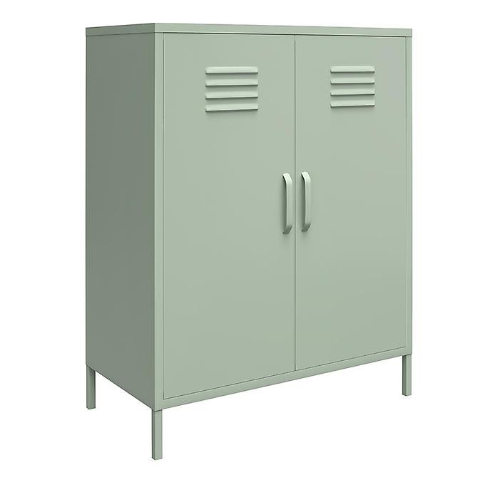 Novogratz Cache Metal Locker Storage Cabinet | The Container Store