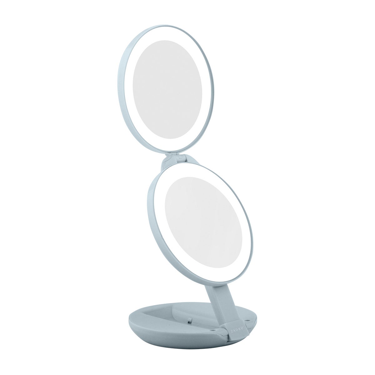 Zadro 1X&10X Magnification DualLED Lighted Mirror French Blue