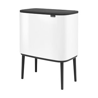 brabantia Bo タッチビン Brabantia Bo Touch Top Dual Compartment Bin | The Container Store