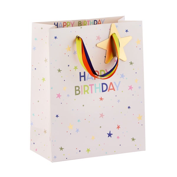 Punch Studio Party Time Stars Tote Bag