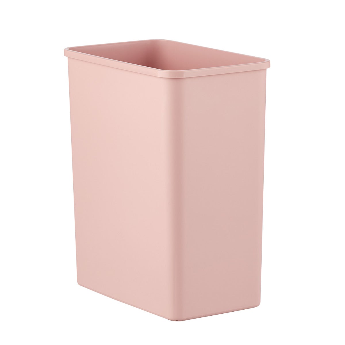 4.2 gal./16 ltr. Slim Plastic Open Can Pink