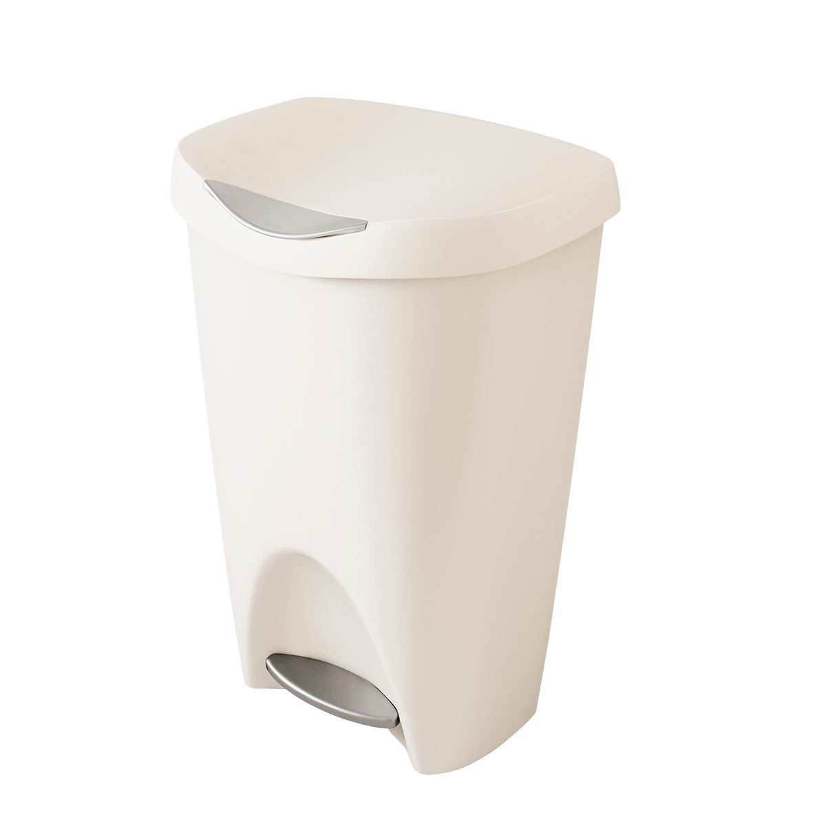 Umbra 13 gal./50 ltr. Brim Step Can White