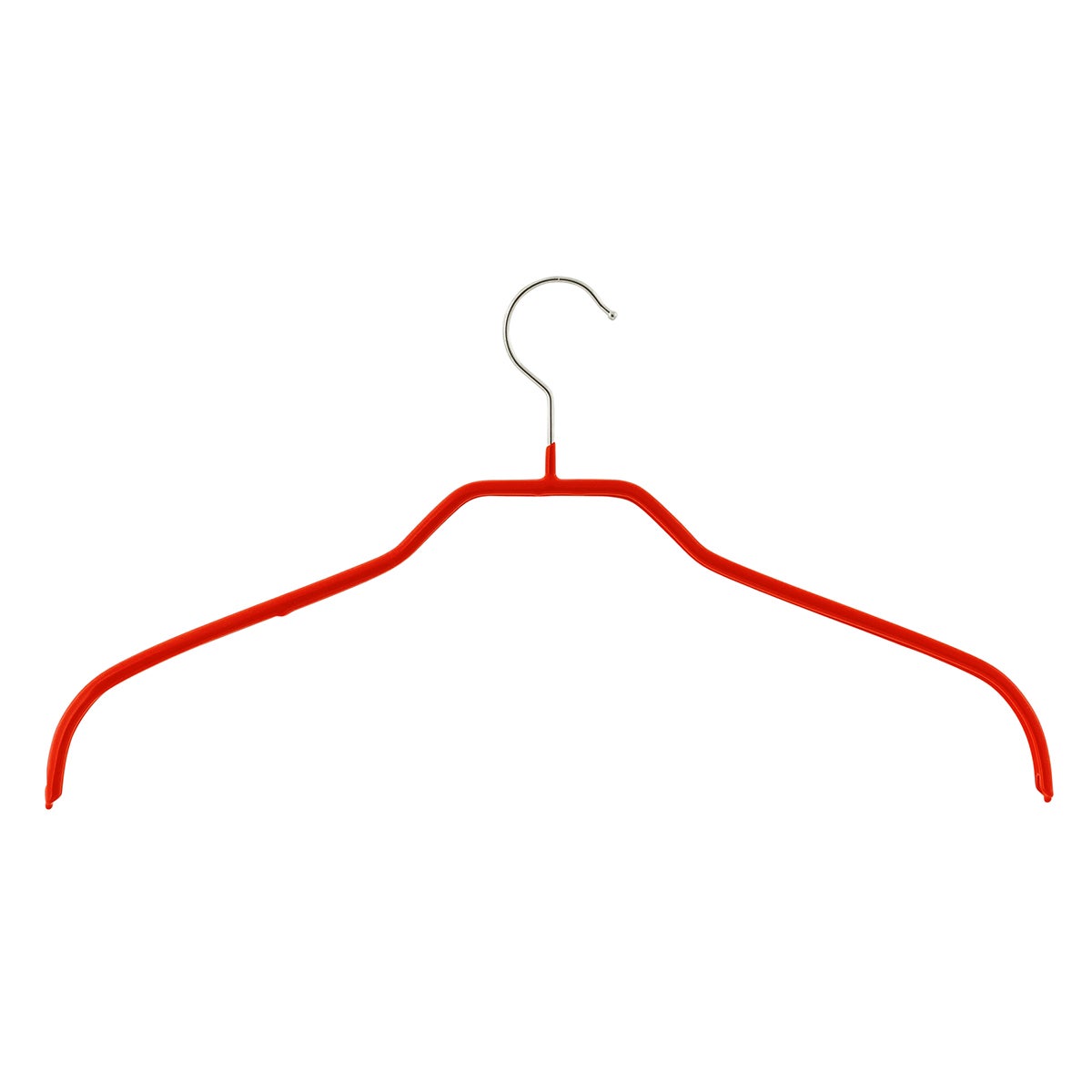 MAWA Narrow Silhouette Petite Hanger 36-F Red Pkg/80