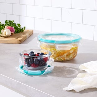 Snapware Total Solutions Round Glass Food Storage Container