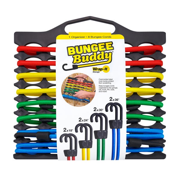 Wrap It Bungee Cords and Organizer Pkg/8