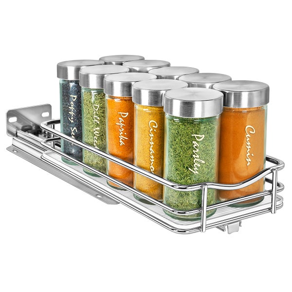 Lynk Professional Single Tier Slide-Out Spice Racks | The Container Store