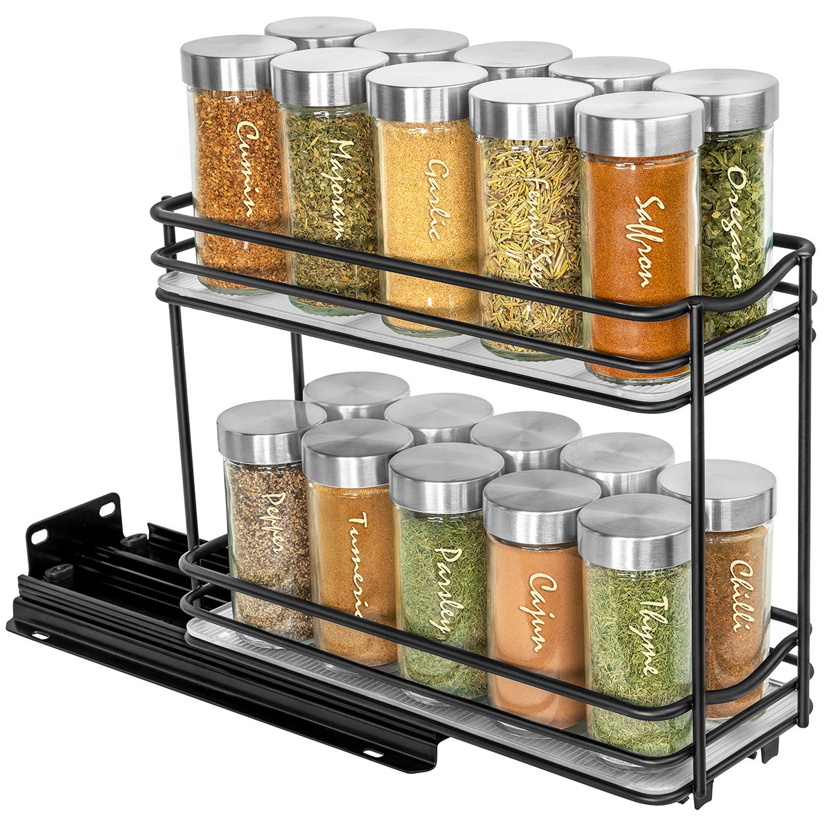 Lynk Professional Elite 2-Tier Slide-Out Spice Rack - Thumbnail 5