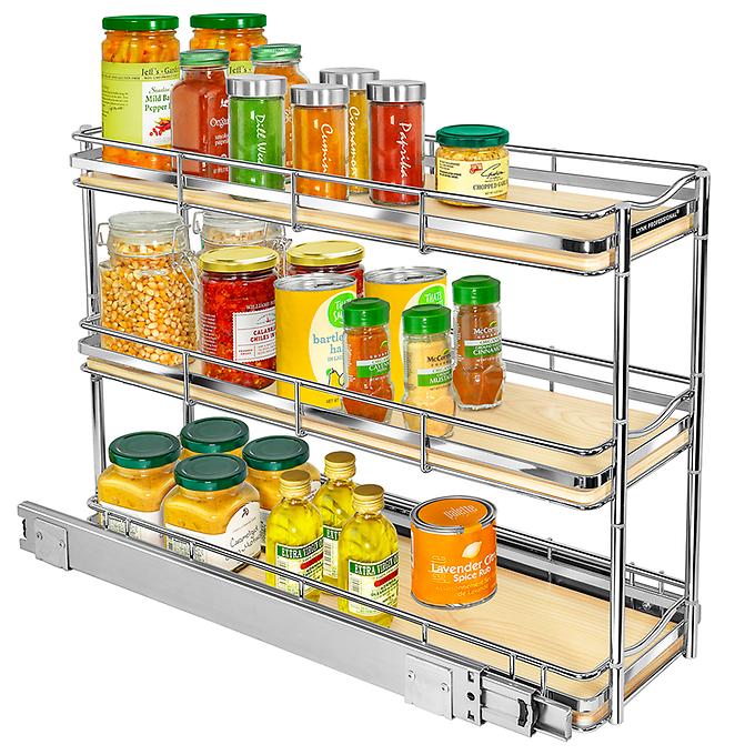 shuca オーダーラック Lynk Professional Elite Tiered Slide-Out Spice Rack | The