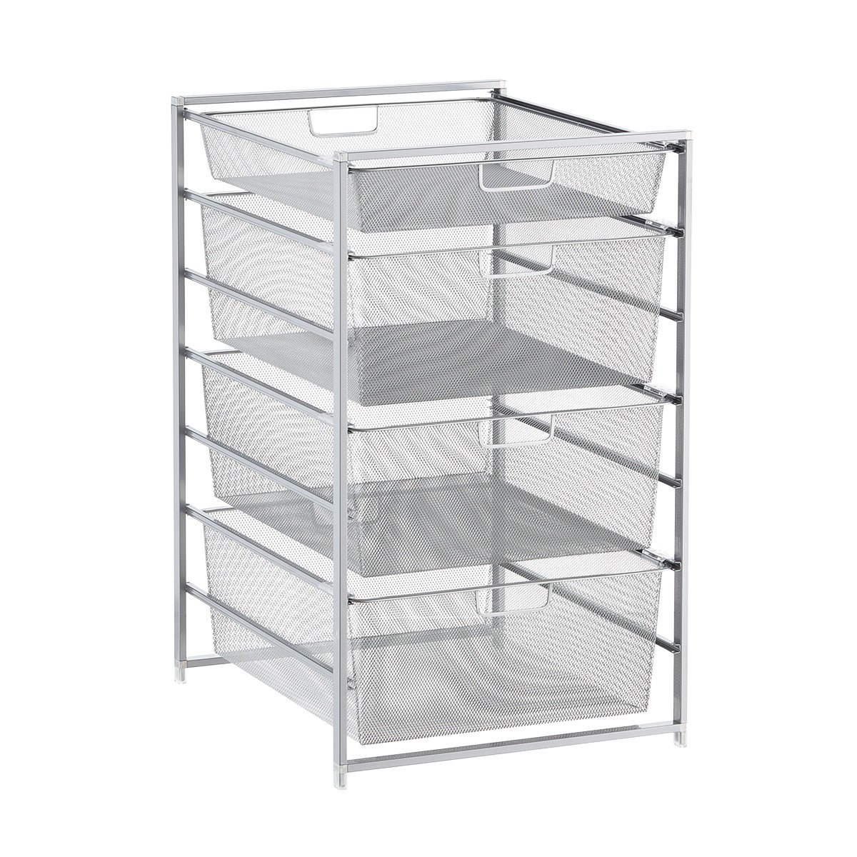 Elfa Medium Drawer Solution Platinum