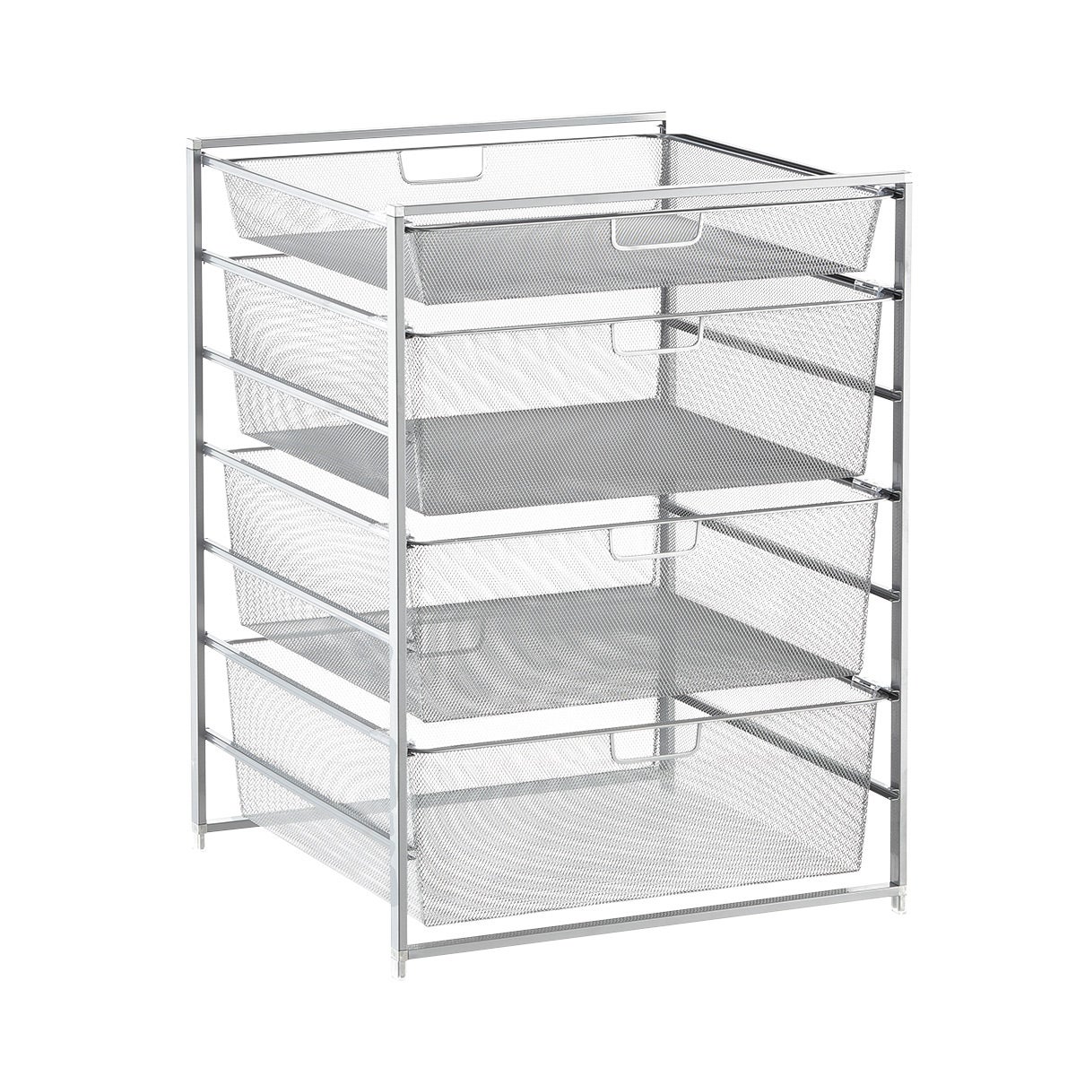 Elfa Wide Drawer Solution Platinum