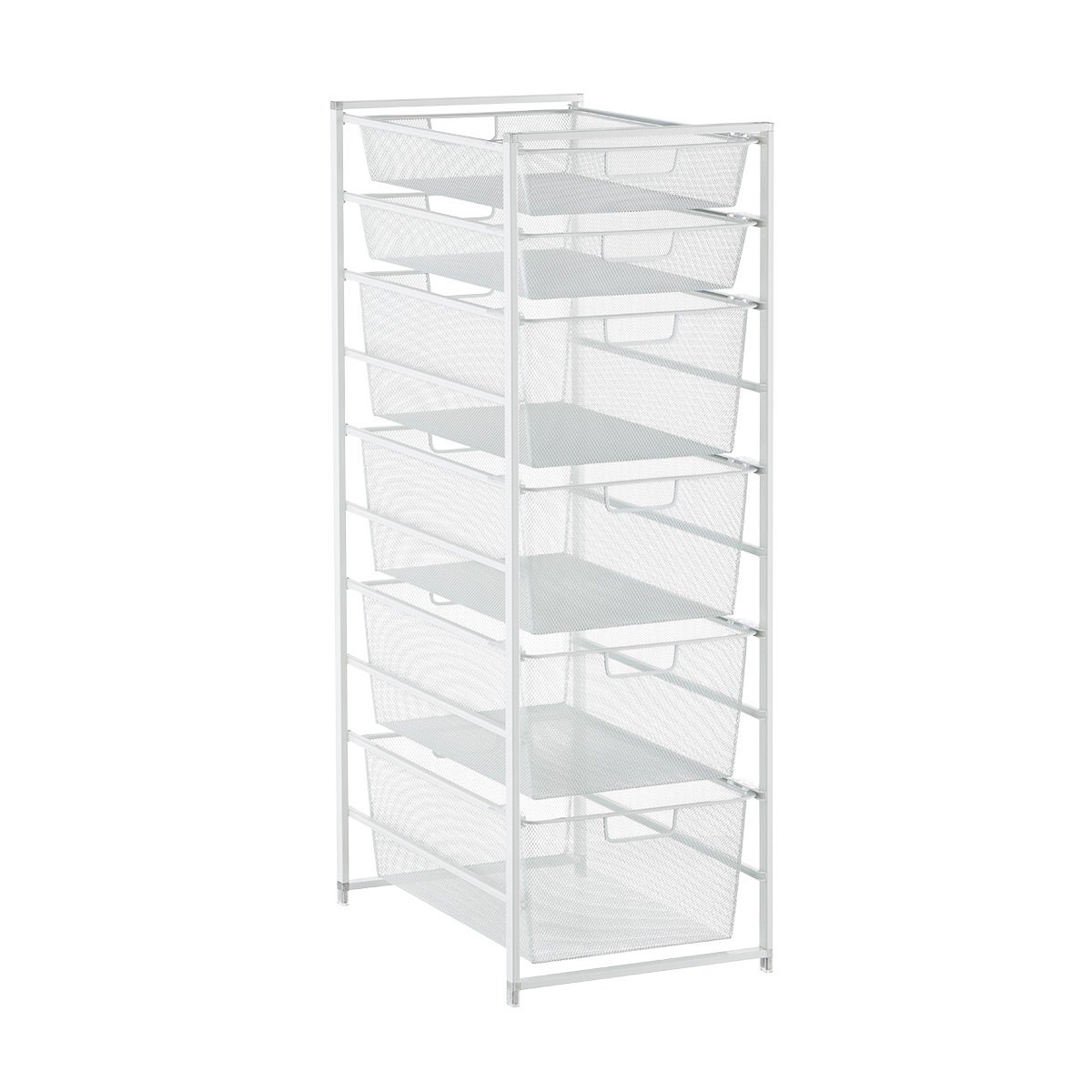Elfa Classic Narrow Tall Drawer Solution White