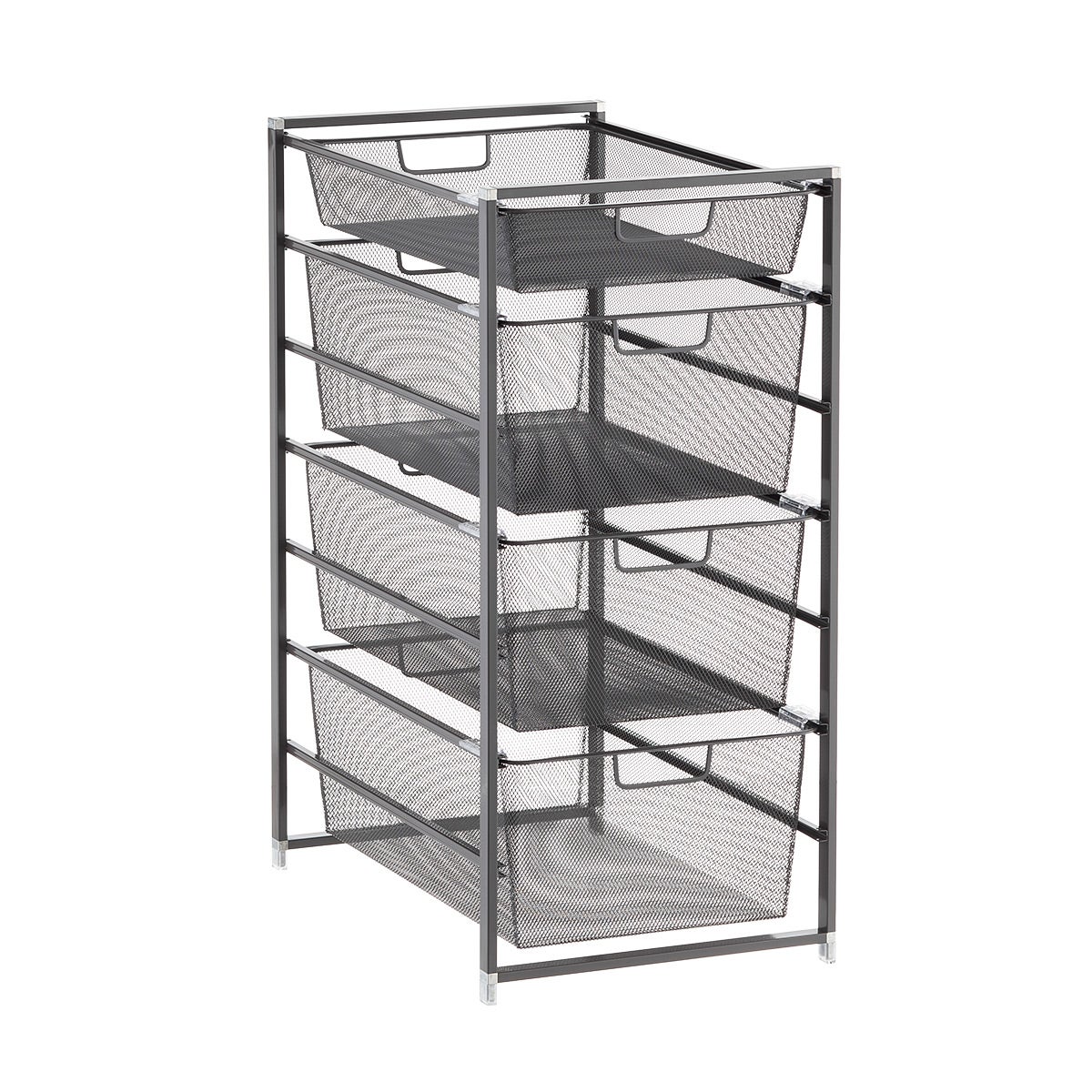 Elfa Classic Narrow Drawer Solution Graphite