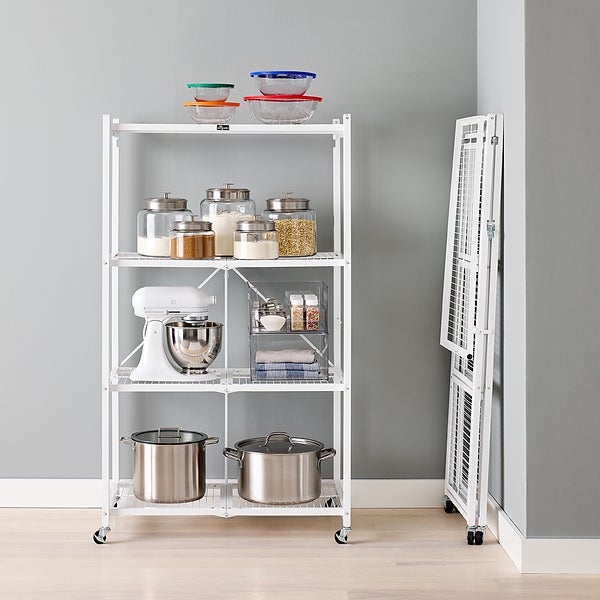 Origami 4-Shelf Folding Rack | The Container Store