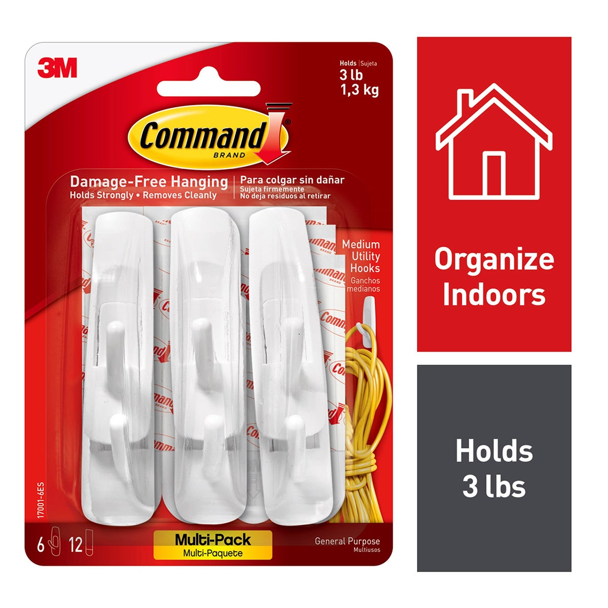 Command Adhesive Utility Hooks