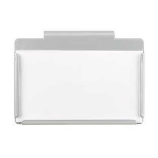 Matte Grey Bin Clip Labels Pkg/3