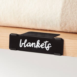 Shelf Clip Labels Pkg/4