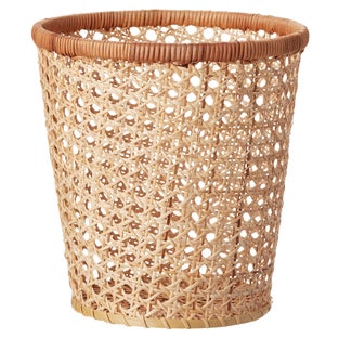 Albany Natural Rattan Trash Can