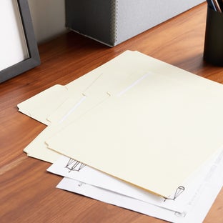 University Products Letter-Size Archival File Folders