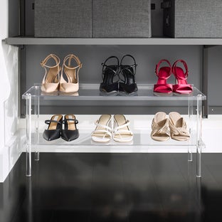 The Container Store Luxe Acrylic Shoe Rack