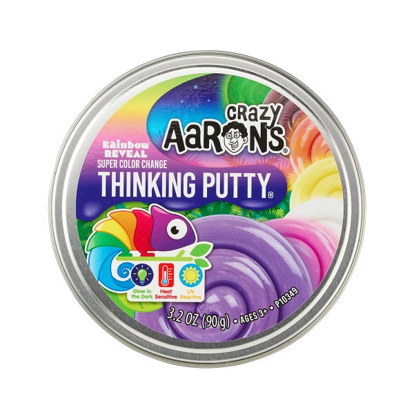 Crazy Aaron's Rainbow Reveal Thinking Putty