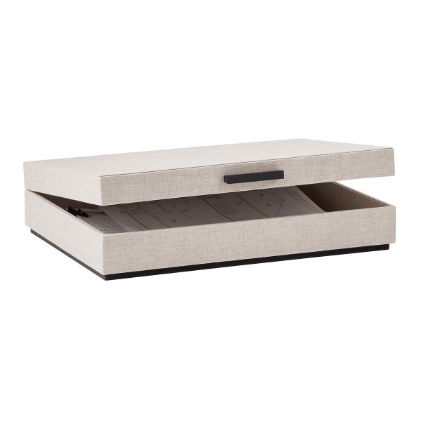 Marie Kondo Harmony Linen Document Box