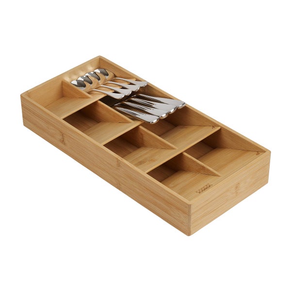 Joseph Joseph Large DrawerStore Bamboo Cutlery & Utensil Organizer