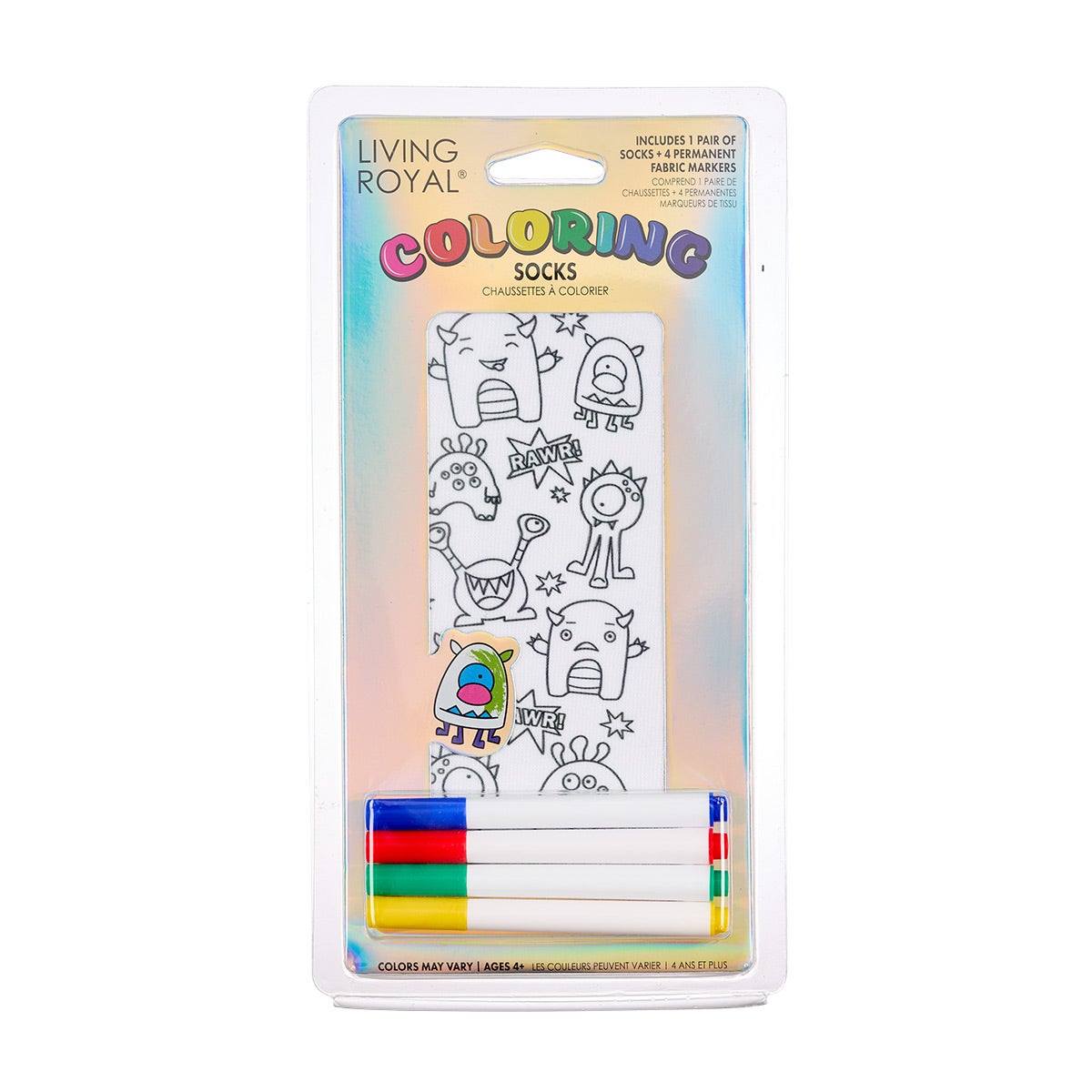 Color Your Own Socks