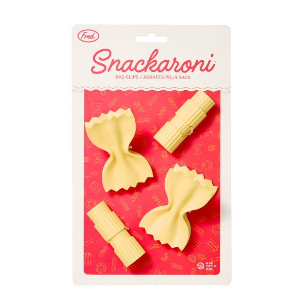 Fred Snackaroni Bag Clips Pkg/4