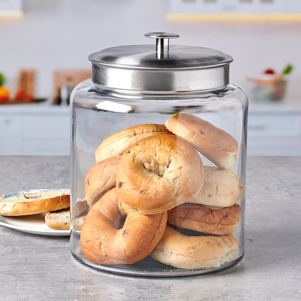 Anchor Hocking Montana Glass Canisters