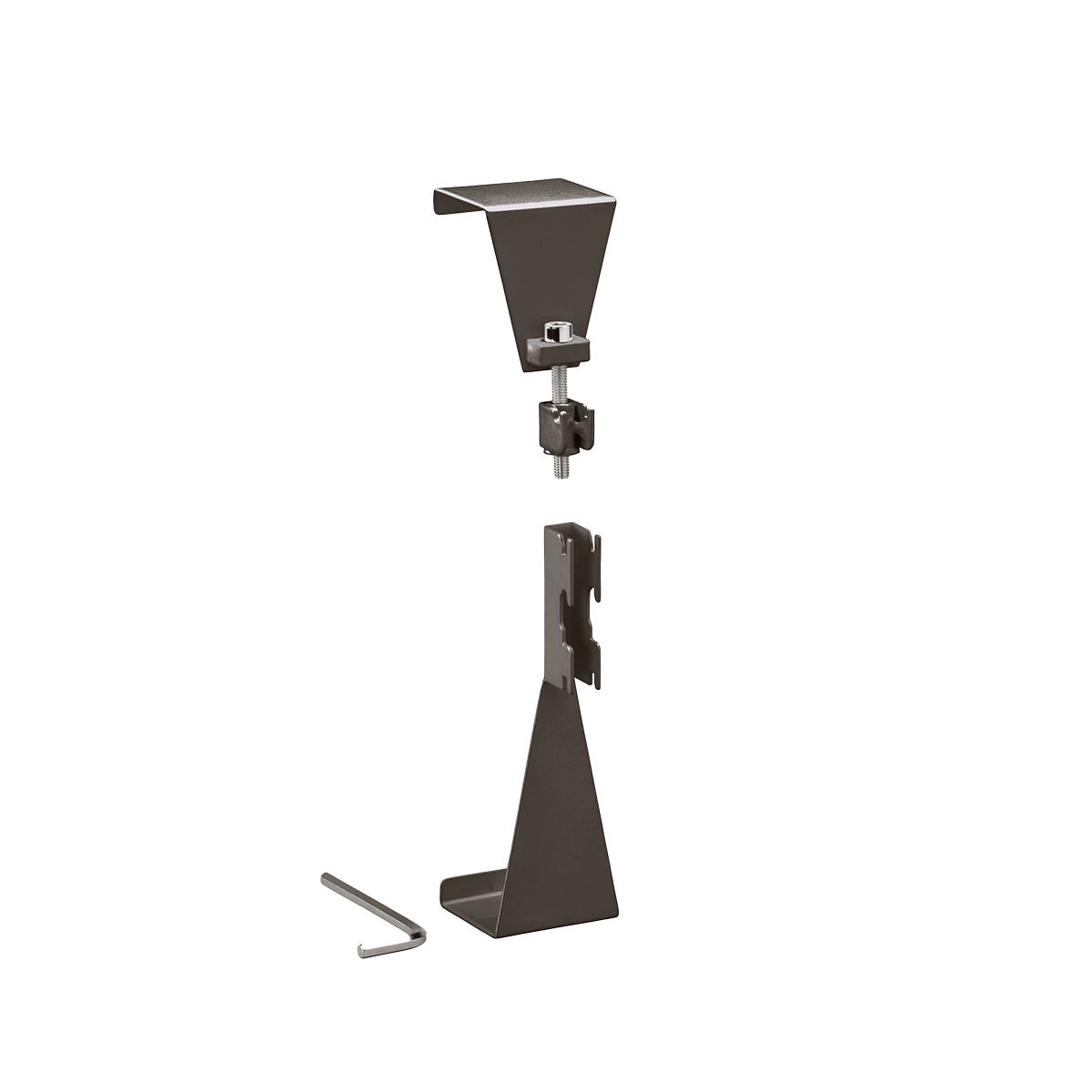 Classic by Elfa Commercial Overdoor Hooks Graphite